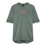 Oakley Fahrrad-Trikot Free Ride RC SS Jersey (MTB Trail) aviator grün Herren